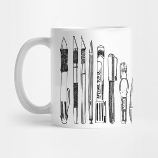 Pencil case Mug